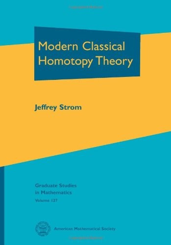 Cover of Modern Classical Homotopy Theory
